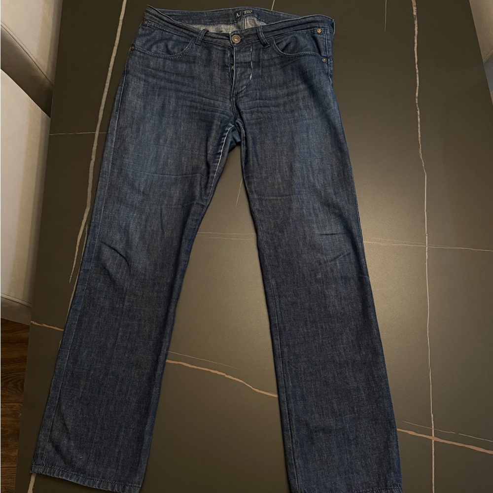 Armani Jeans Dark Wash Straight Leg Denim — Men’s Size EU 33 US ( 28-29)